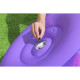 Bestway Sillon Hinchable con Luces Led Espacial 72x72x64 cm +3 Años Interior y Jardin 75122