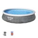 Bestway Piscina Hinchable Adulto Aro Ratan con Depurador 396x84 cm Jardin 57376