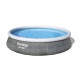 Bestway Piscina Hinchable Adulto Aro Ratan con Depurador 396x84 cm Jardin 57376