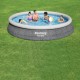 Bestway Piscina Hinchable Adulto Aro Ratan con Depurador 475x84 cm Jardin 57313