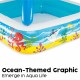 Bestway Piscina Hinchable Infantil Techo Desmontable 140x140x114 cm +2 Años Jardin 52192