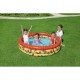 Bestway Piscina Hinchable Infantil 3 Aros Mariposas 168x38 cm +2 Años Jardin 51202