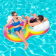 Bestway Rueda Hinchable con Asas y Respaldo 186x116 cm Playa y Piscina 43648