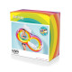 Bestway Rueda Hinchable con Asas y Respaldo 186x116 cm Playa y Piscina 43648