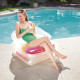 Bestway Sillon Hinchable Plegable Arcoirirs 201x89 cm Playa y Piscina 43023