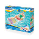 Bestway Sillon Hinchable Plegable Arcoirirs 201x89 cm Playa y Piscina 43023