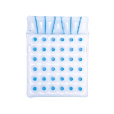 Bestway Colchoneta Doble Hinchable Vasos 193x142 cm Playa y Piscina 43055