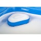 Bestway Piscina Hinchable 2 Camaras Family 213x206x69 cm +6 Años Jardin 54153