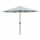 Marbueno Umbrella Steel 8 Ribs D300 cm Polyester White Garden, Pool, Terrace 10487