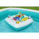 Bestway Inflatable Kids Pool 2 Chambers Family Floating Table 218x218x48 cm +6 Years