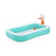 Bestway Piscina Hinchable Infantil Juego Basket 251x168x102 cm +3 Años Jardin 54445