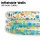 Bestway Piscina Hinchable 3 Aros Transparente Tropical 170x53 cm +6 Años Jardin 51048
