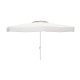 Sunshade Marbueno White Polyester Aluminium Ø 300 cm