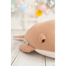 Lámina Crochetts 30 x 42 x 1 cm Ballena Rosa