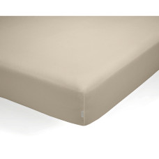 Sábana Bajera Ajustable Alexandra House Living QUTUN Taupé 200 x 200 cm 200 x 1 x 200 cm