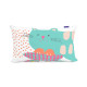 Funda de cojín HappyFriday Moshi Moshi Cat & Mouse Multicolor 50 x 30 cm