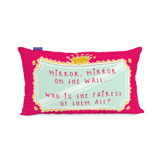 Funda de cojín HappyFriday Mr Fox Mirror Mirror Multicolor 50 x 30 cm