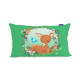 Funda de cojín HappyFriday Mr Fox Mirror Mirror Multicolor 50 x 30 cm