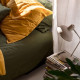 Funda Nórdica HappyFriday BASIC Verde 155 x 220 cm