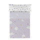 Juego de Sábanas HappyFriday Moshi Moshi Moons Multicolor 2 Piezas