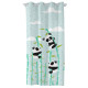 Curtain HappyFriday Moshi Moshi Panda Garden Blue 140 x 265 cm