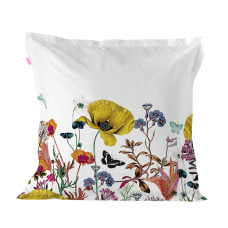 Funda de almohada HappyFriday Birds of paradise Multicolor 60 x 60 cm