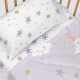 Sábana Bajera Ajustable HappyFriday Moshi Moshi Moons Multicolor 70 x 140 x 14 cm