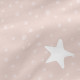 Saco Nórdico sin Relleno HappyFriday Basic Kids Little star Rosa 90 x 200 cm