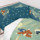Protector de Cuna HappyFriday Mr Fox The warrior Multicolor 210 x 40 cm