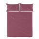 Sábana Encimera HappyFriday Basic Magenta Cama de 80/90