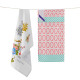 Kitchen Cloth HappyFriday Floral Branch Multicolour 70 x 50 cm (2 Units)