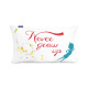 Funda de cojín HappyFriday Mr Fox Flying Boy Multicolor 50 x 30 cm