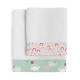 Juego de Toallas HappyFriday Moshi Moshi Hola Multicolor 2 Piezas