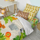 Juego de funda nórdica HappyFriday Mr Fox Wild Multicolor Cama de 80 2 Piezas