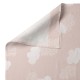 Bedding set HappyFriday Basic Kids Clouds Pink Baby Crib 2 Pieces