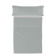 Juego de Sábanas HappyFriday BASIC KIDS Gris Cama de 105 180 x 270 cm 2 Piezas