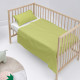 Bedding set HappyFriday BASIC KIDS Green Baby Crib 2 Pieces
