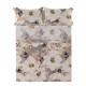 Sábana Encimera HappyFriday White peonies Multicolor 260 x 270 cm