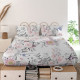 Top sheet HappyFriday Delicate bouquet Multicolour 160 x 270 cm