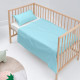 Bedding set HappyFriday BASIC KIDS Blue Baby Crib 2 Pieces