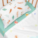 Juego de Sábanas HappyFriday Mr Fox Dreaming Multicolor Cuna de Bebé 2 Piezas