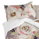 Funda de almohada HappyFriday White Peonies Multicolor 50 x 75 cm (2 Unidades)