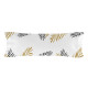 Pillowcase HappyFriday Blanc Foliage Multicolour 45 x 110 cm