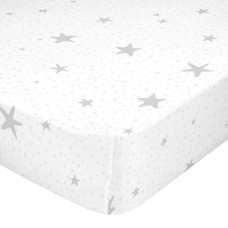 Sábana Bajera HappyFriday BASIC KIDS Gris 105 x 200 x 32 cm