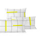 Pillowcase HappyFriday Blanc Firefly Multicolour 45 x 110 cm