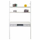 Mesa de Escritorio con Estantes Alexandra House Living Blanco 45 x 188 x 107 cm