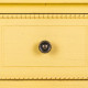 Mesa auxiliar Alexandra House Living Amarillo 33 x 78 x 33 cm