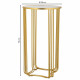 Corner table Alexandra House Living Gold 38 x 70 x 38 cm
