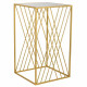 Corner table Alexandra House Living Gold 40 x 70 x 40 cm