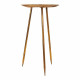 Corner table Alexandra House Living Golden 34 x 59 x 34 cm